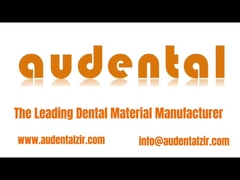 Bloco de moagem dentária PMMA Disco mono PMMA em branco