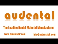 CAD CAM Disco de material de cera com bloco de fundição de passo