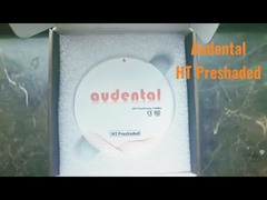 Zircônia dental do CAD da zircônia translúcida do OEM cerâmica