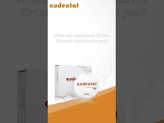 Blocos de zircônio multicamadas de superfície lisa para soluções protésicas personalizadas