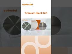Discos dentários Titanium Gr5 – fortes e precisos