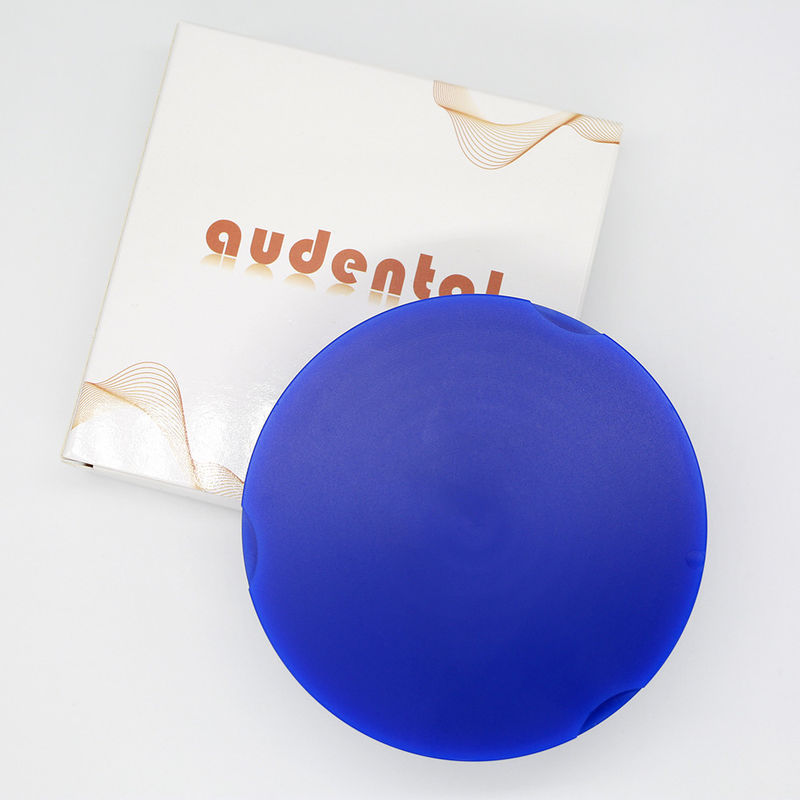 Bloco de disco de cera dental azul-verde branco-cinzento para copings e coroas precisas e estáveis