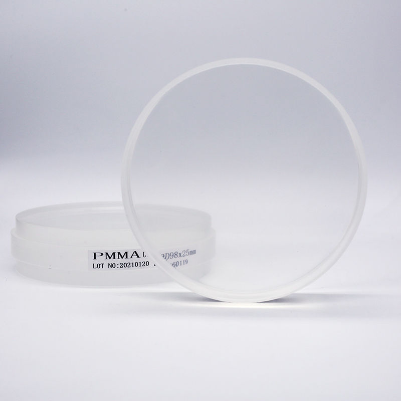 Laboratório Dental Discos PMMA 10/12/14/16/18/20/22/24/30 para coroas e pontes temporárias