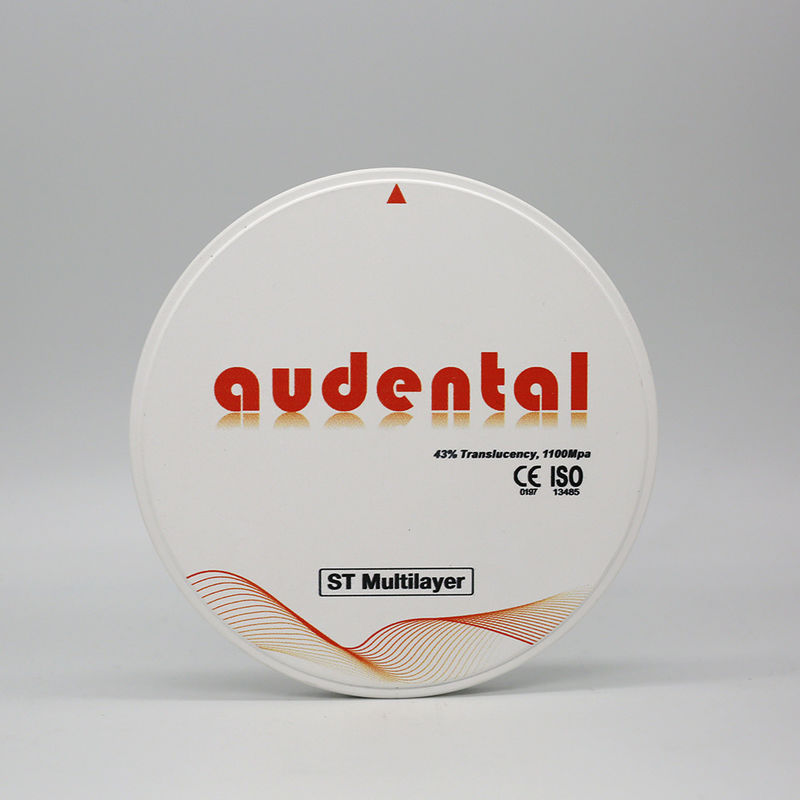 14mm Disc redondo ST Multicamada Zirconia Bloco Vita 16 Translucidez de cor