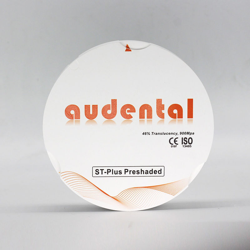 Bloco de Zircônia Dentária Pré-sombreado ST/DST Plus All In One para Laboratório Odontológico