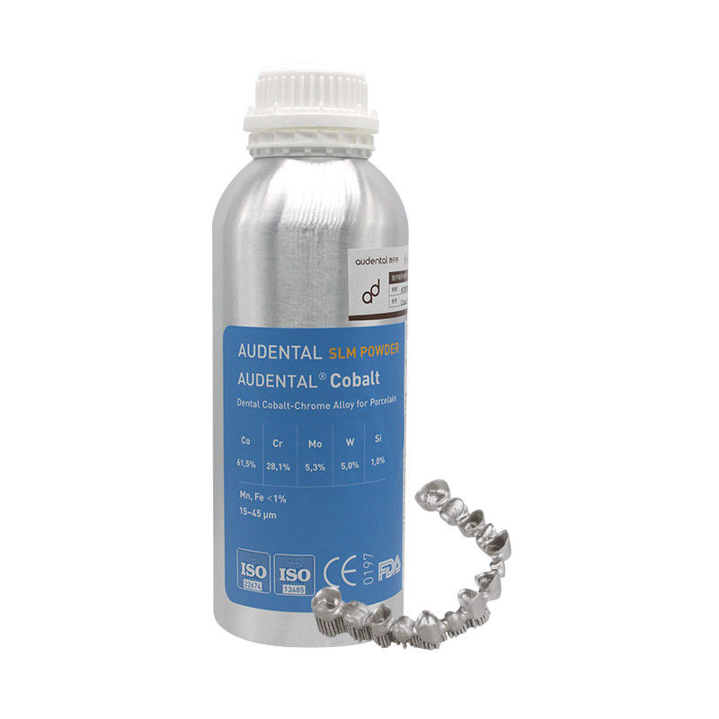 Impressora 3D de alta pureza SLM Impressão de ligas CoCr Metal Powder para Cobalt Chrome Dental