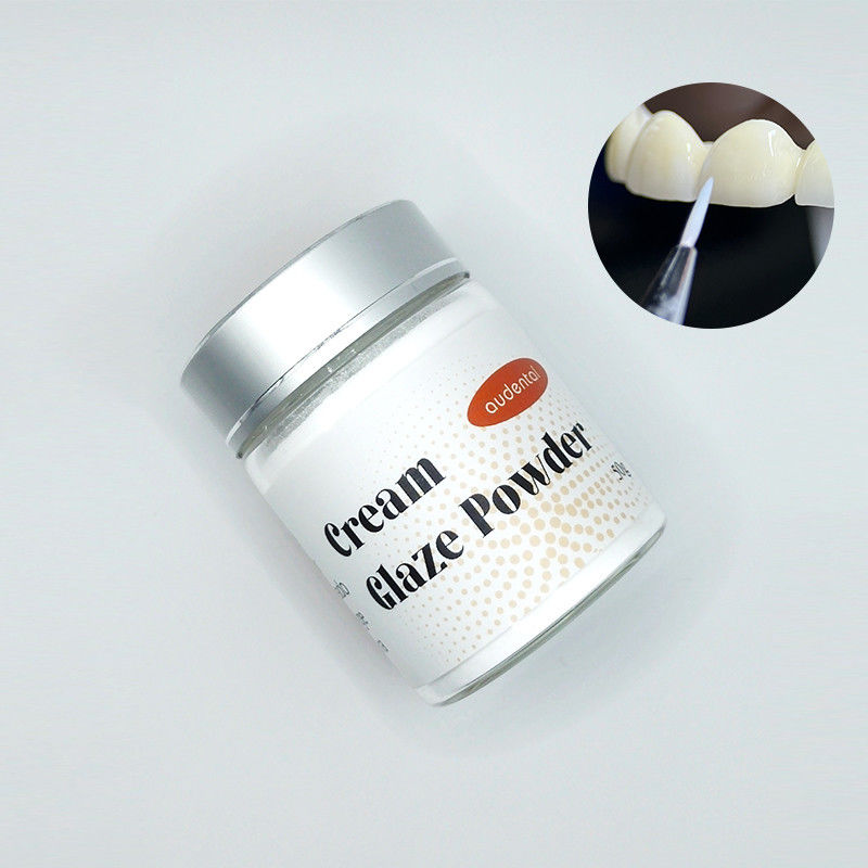 Todo o pó de esmalte cerâmico para bloco de zircônio dentário CAD CAM de alto brilho da Audental