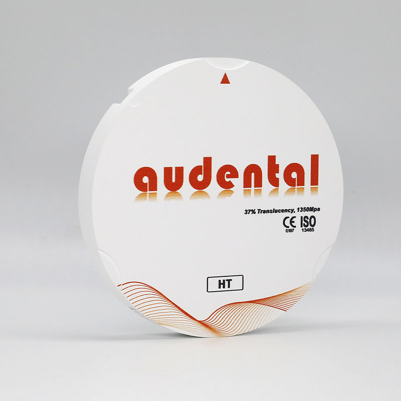Audental HT Disco de Circónio Branco para Dentário 98/95/92mm Fornecedor Dental OEM/ODM
