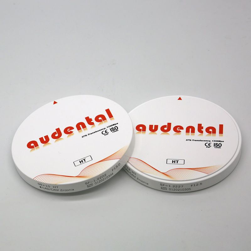 Bloco de zircônio dentário CAD/CAM para restaurações de arco completo com alta translucidez e desempenho ideal