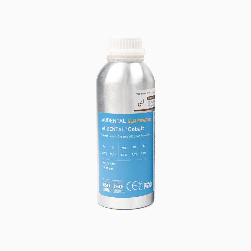 Polvo profissional CoCr Cobalt Chromium SLM para impressão 3D de metal dentário de quadros e abutments parciais