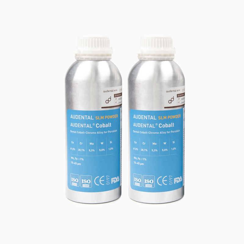 Polvo profissional CoCr Cobalt Chromium SLM para impressão 3D de metal dentário de quadros e abutments parciais