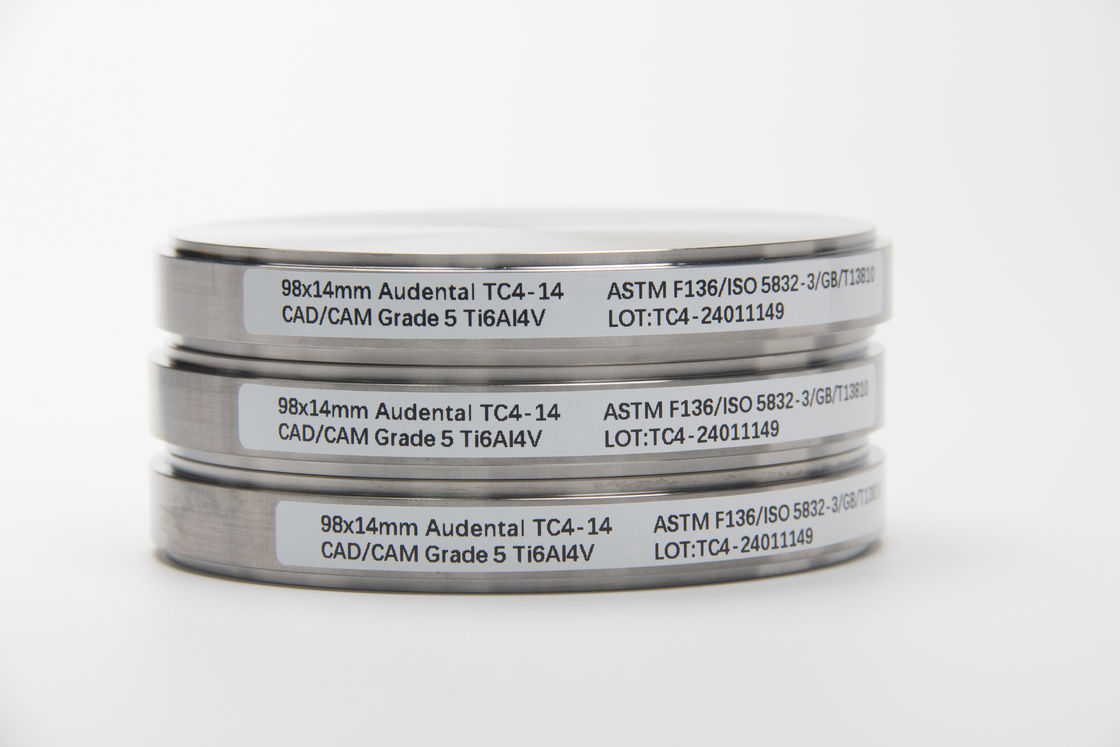 Dental CAD CAM fresagem Cobalto cromo disco em branco altura 10/12/14/16/18/20/22/25mm por Audental Cocr