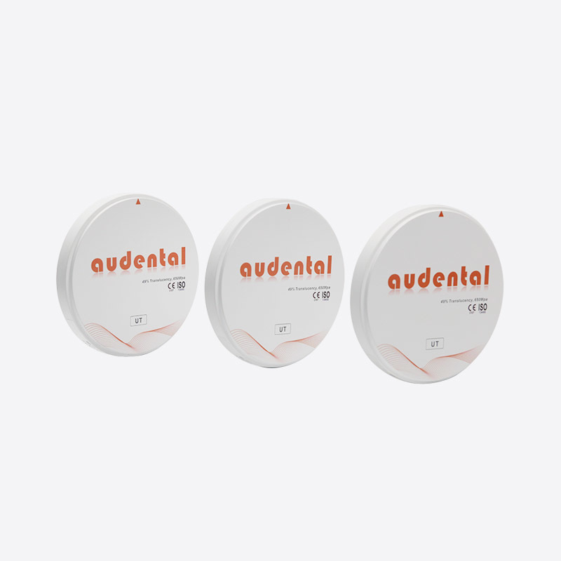 Circônio Disco Dental Bloco de Circônio Alta Translucidez UT/DUT Bloco Branco para Aplicações Dentárias Perfeitas