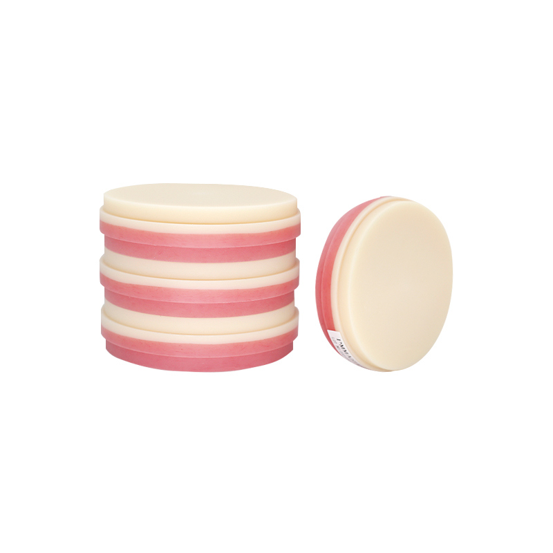 Bloco de PMMA Dental Rosa-A2 Durável e Resistente à Água para Restaurações Fortes e Robustas