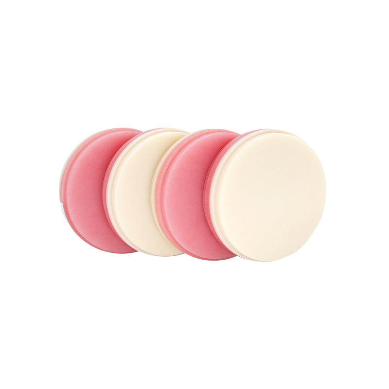 Bloco de PMMA Dental Rosa-A2 Durável e Resistente à Água para Restaurações Fortes e Robustas