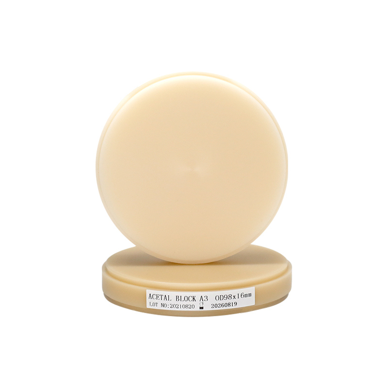 Bloco de PMMA Dental Rosa-A2 Durável e Resistente à Água para Restaurações Fortes e Robustas