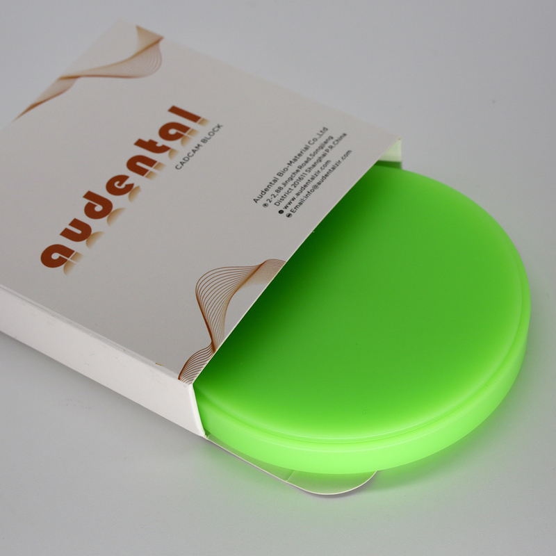 Disco de cera dentária de alto desempenho para sistemas CAD/CAM — Precisão dimensional e múltiplas opções de cores para resultados