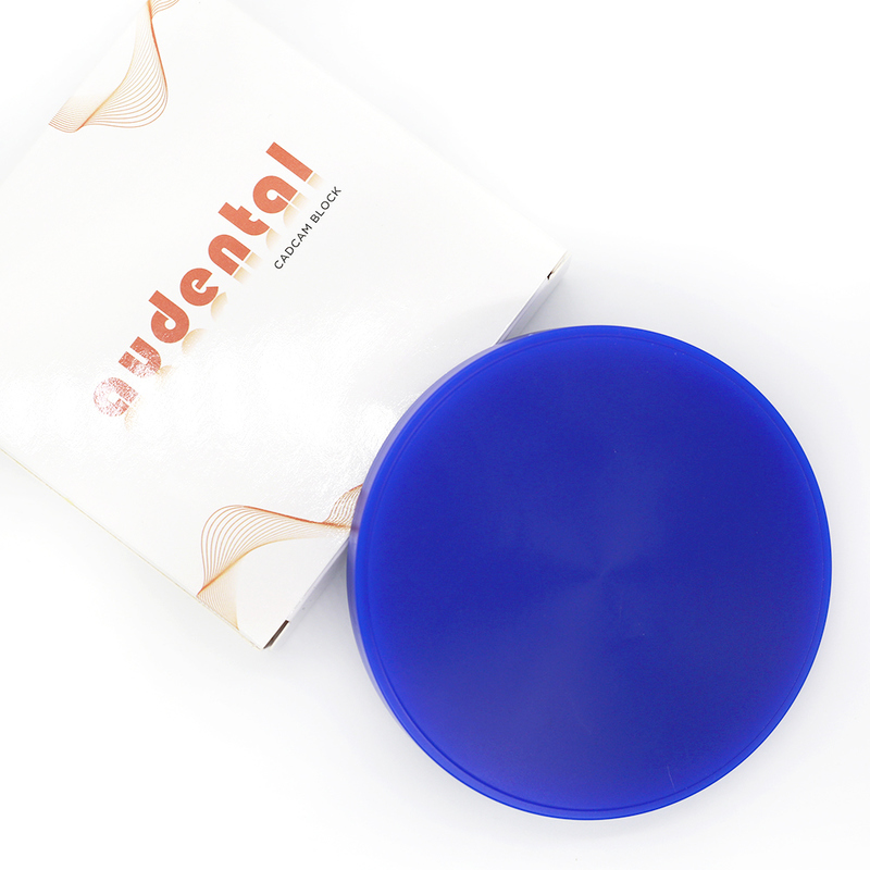 Disco de cera dentária de alto desempenho para sistemas CAD/CAM — Precisão dimensional e múltiplas opções de cores para resultados