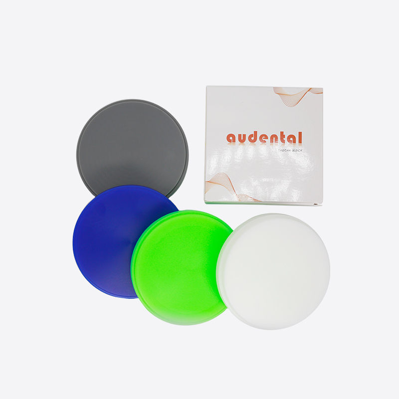Obtenha a morfologia oclusal perfeita com o disco de cera dental em azul verde ou branco com e serviço OEM