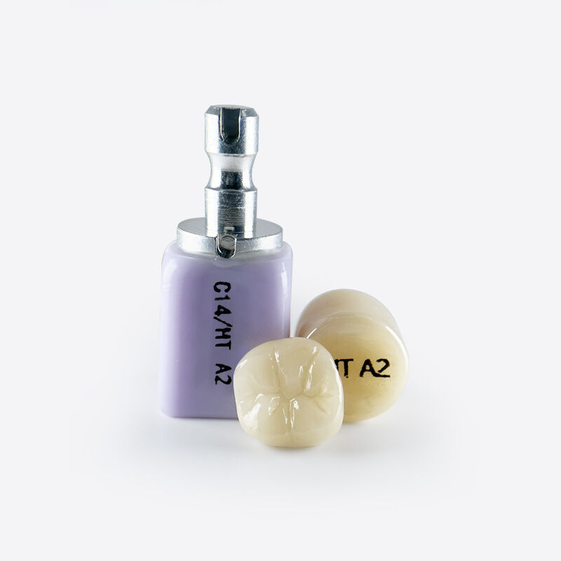 Materiais de dessilicato de lítio de vidro cerâmico dentário concebidos para folheados, coroas, incrustações, incrustações e pontes anteriores de 3 unidades