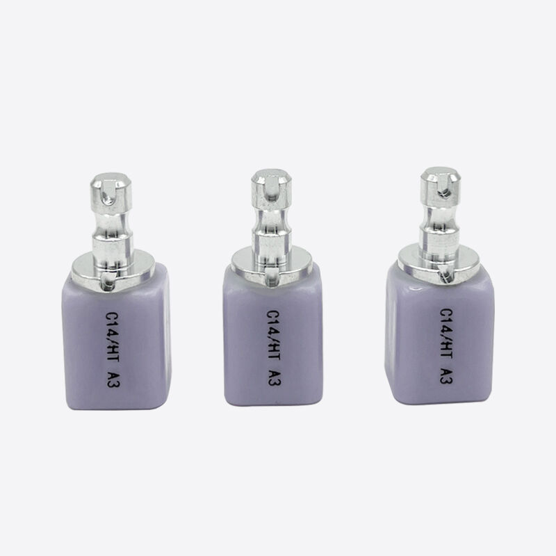 Materiais de dessilicato de lítio de vidro cerâmico dentário concebidos para folheados, coroas, incrustações, incrustações e pontes anteriores de 3 unidades