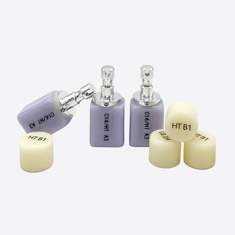 Materiais de dessilicato de lítio de vidro cerâmico dentário concebidos para folheados, coroas, incrustações, incrustações e pontes anteriores de 3 unidades