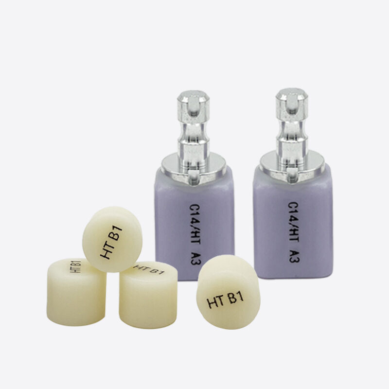 Materiais de dessilicato de lítio de vidro cerâmico dentário concebidos para folheados, coroas, incrustações, incrustações e pontes anteriores de 3 unidades