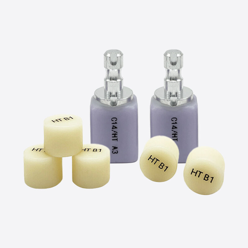 Materiais de dessilicato de lítio de vidro cerâmico dentário concebidos para folheados, coroas, incrustações, incrustações e pontes anteriores de 3 unidades