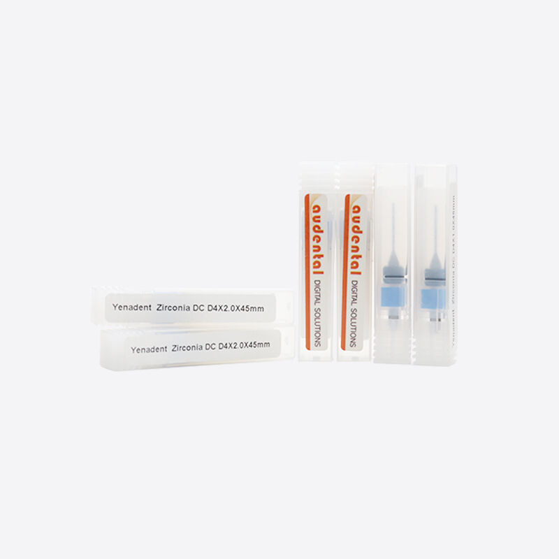 Ferramenta de fresagem de carburo de tungstênio revestida de diamante, otimizada para bordas limpas e acabamento da superfície em laboratórios dentários