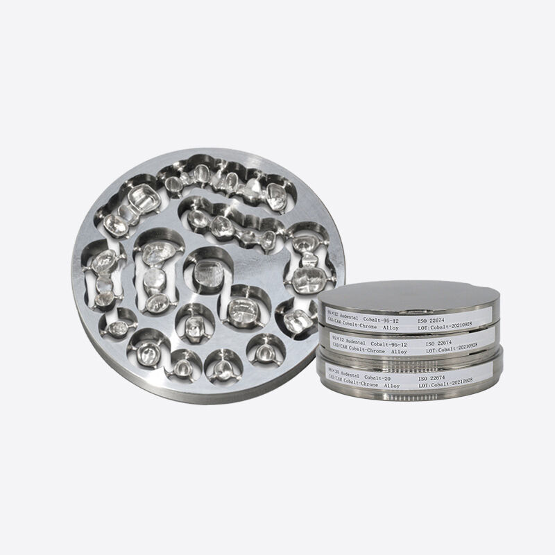 Cobalt Chrome Bloco dental disco de liga de cobalto cromo ideal para coroas pontes implantes suportados barras e moagem em branco