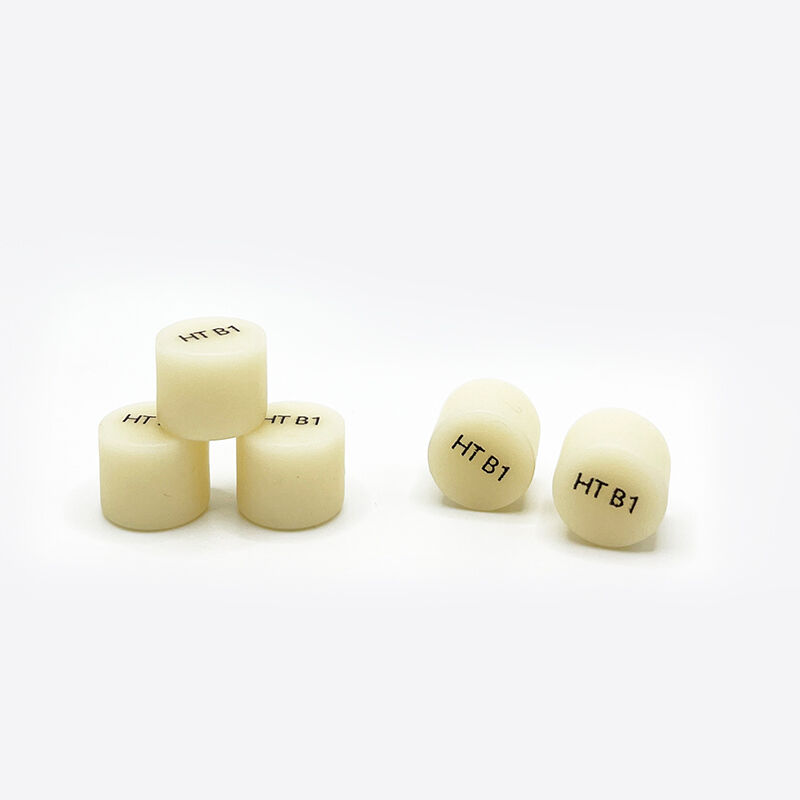 Materiais de dessilicato de lítio de vidro cerâmico dentário concebidos para folheados, coroas, incrustações, incrustações e pontes anteriores de 3 unidades