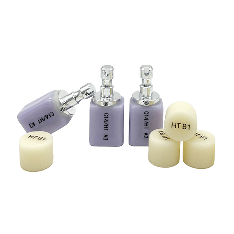 Materiais de dessilicato de lítio de vidro cerâmico dentário concebidos para folheados, coroas, incrustações, incrustações e pontes anteriores de 3 unidades