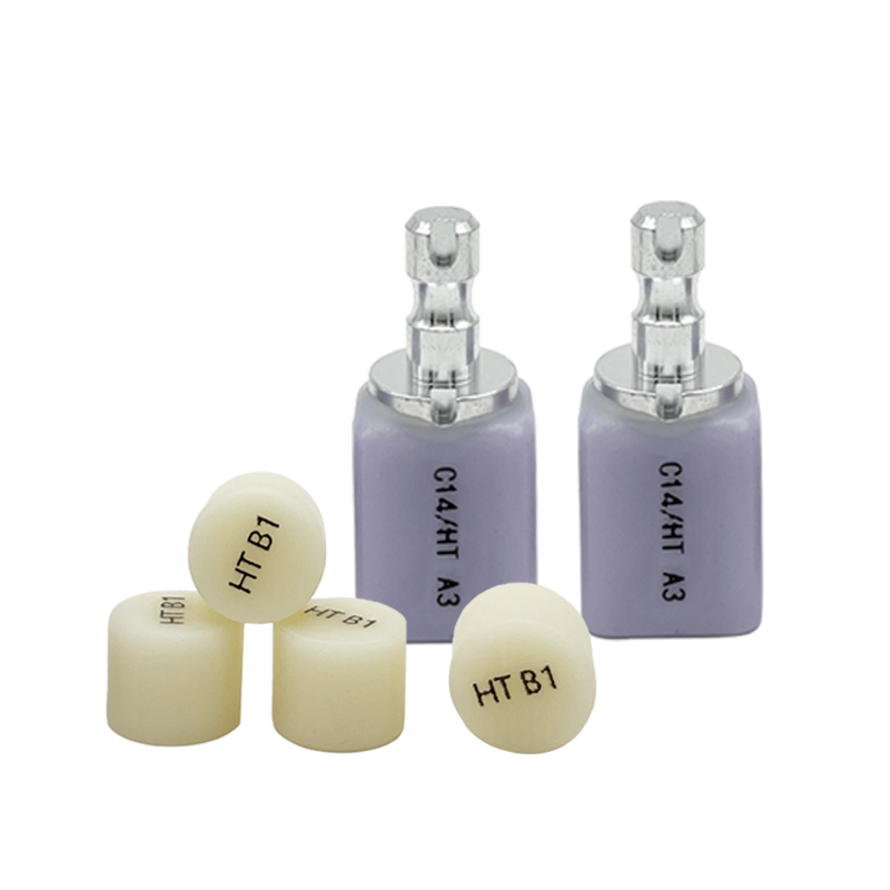 Materiais de dessilicato de lítio de vidro cerâmico dentário concebidos para folheados, coroas, incrustações, incrustações e pontes anteriores de 3 unidades