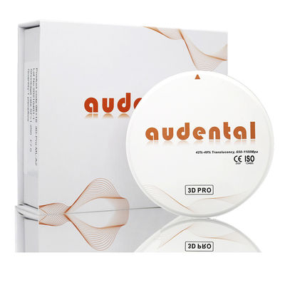 Crown Dental Zircônia CAD CAM Blanks 3D Pro 98mm / 95mm System AG