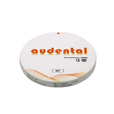 Bloco Dental Branco de Circónio Alta Translucidez 98 / 95 / 92mm