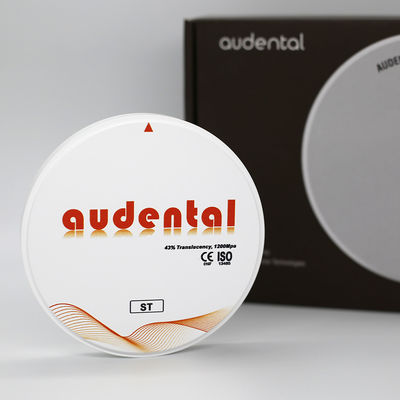 Zircônia dental do CAD da zircônia translúcida do OEM cerâmica