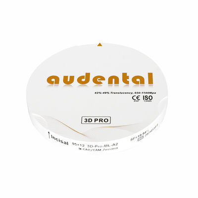 Gradiente 3D multicamadas de zircônia em branco Zircônia em branco Laboratório de materiais dentários FDA