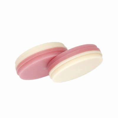 Pontes Dentárias Pmma Block 98mm / 95mm Pmma Base para Dentadura Rosa-A2