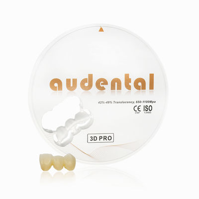 98/95/92mm Bloco de zircônio dentário com superfície lisa OEM/ODM