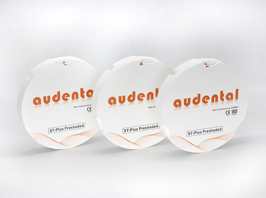Translúcido Vita 16 ST-Plus Zirconia Bloco Disc Redondo com 46% Translúcido e 900Mpa Resistência