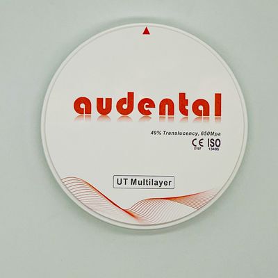 UT Multilayer Dental Zirconia Block Alta translucidez e resistência para uma estética ótima