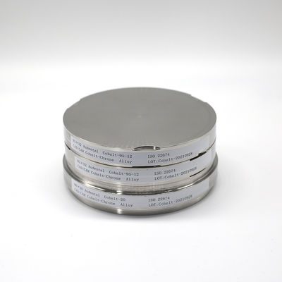 98mm Diâmetro Cobalt Cromo Alloy Blank para moagem Audental Dental Laboratório Clinic Material