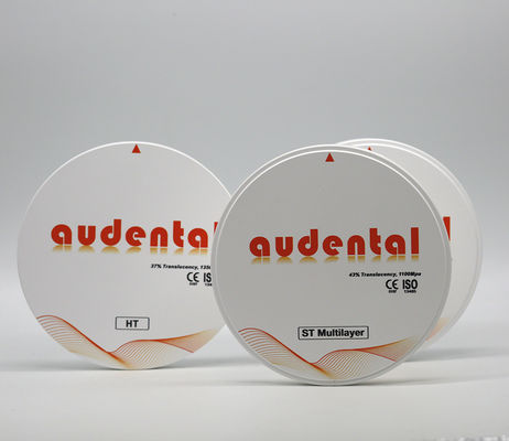 43% Translúcido Vita 16 Blocos de Zircônio Sinterizado Superfície lisa para laboratório dentário