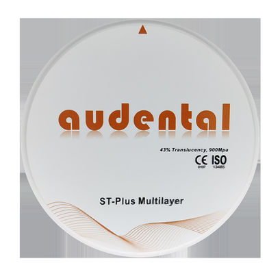 CE Super Translúcido Plus Dental Zirconia Multilayer Block Disc ST PLUS Zirconium Puck