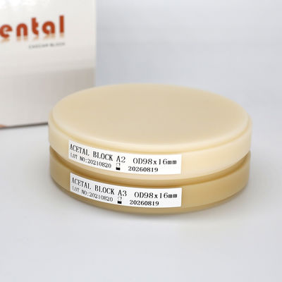Audental Mono Multilayer Resin CAD CAM Material Punk Bloco PMMA em branco