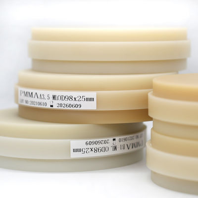 Audental Cad Cam Máquina de moagem 16 cores PMMA Multicamada Dentadura Base Resina Bloco Dental PMMA