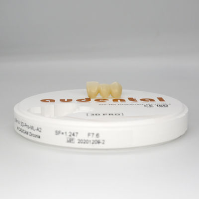 3D Pro Consumíveis Máquinas Material Dental Zirconia Disc Bloque com Vantagem Multicamadas