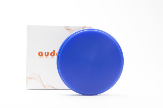 Bloco de disco de cera dental de alta precisão para fresadoras em azul, verde, branco ou cinza