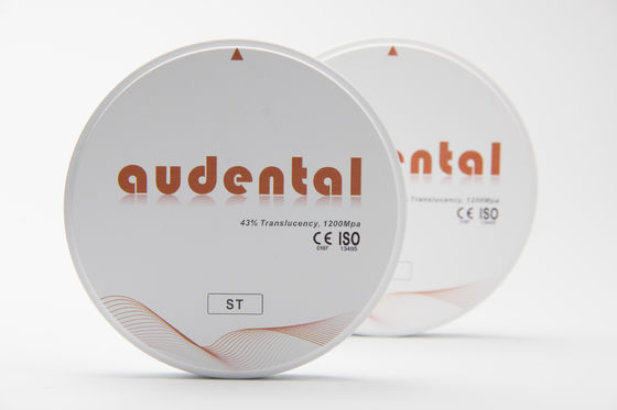 Bloco de Zircônia 3D Pro Audental Dental Lab 98mm Manual Fonte de Alimentação Preço de Fábrica Alta Qualidade Disco de Zircônio