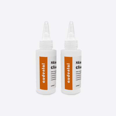 Audental Dental Stain e Glaze Liquid para Zirconia Porcelana Cerâmica Bloco